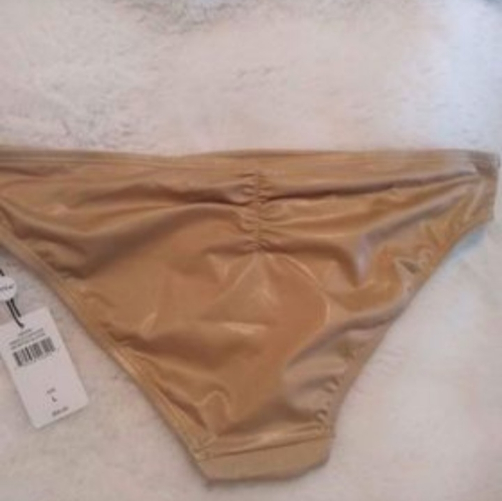 Discontinued NWT A. Ché  Women's Swimsuit Bottom Size L